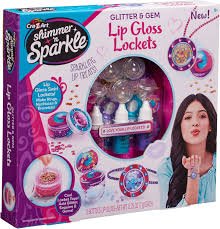 Cra-Z-Art - Glitter & gem lip gloss lockets