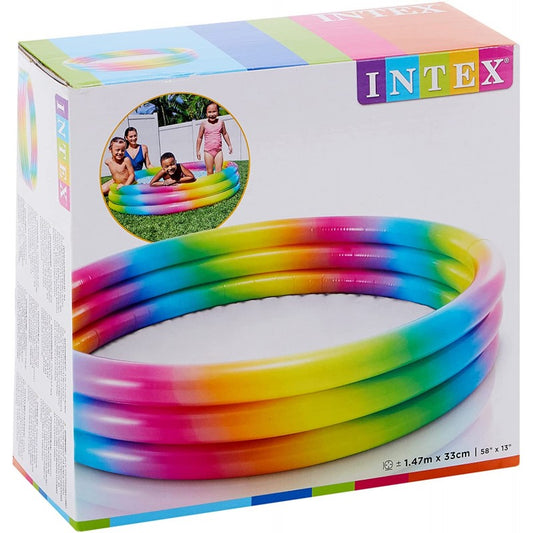 intex rainbow ombre pool