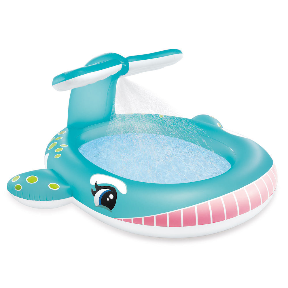 Intex whale spray pool