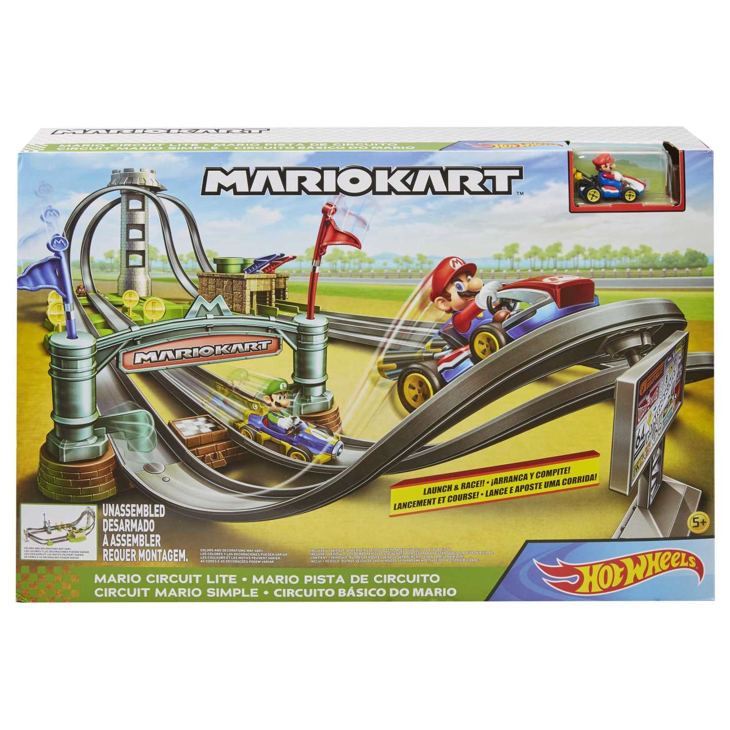 Hot Wheels - Simple Mario Kart Circuit