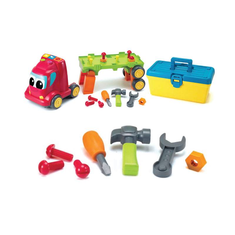 Infantino - 3-IN-1 Busy Builder Fun Sounds Truck