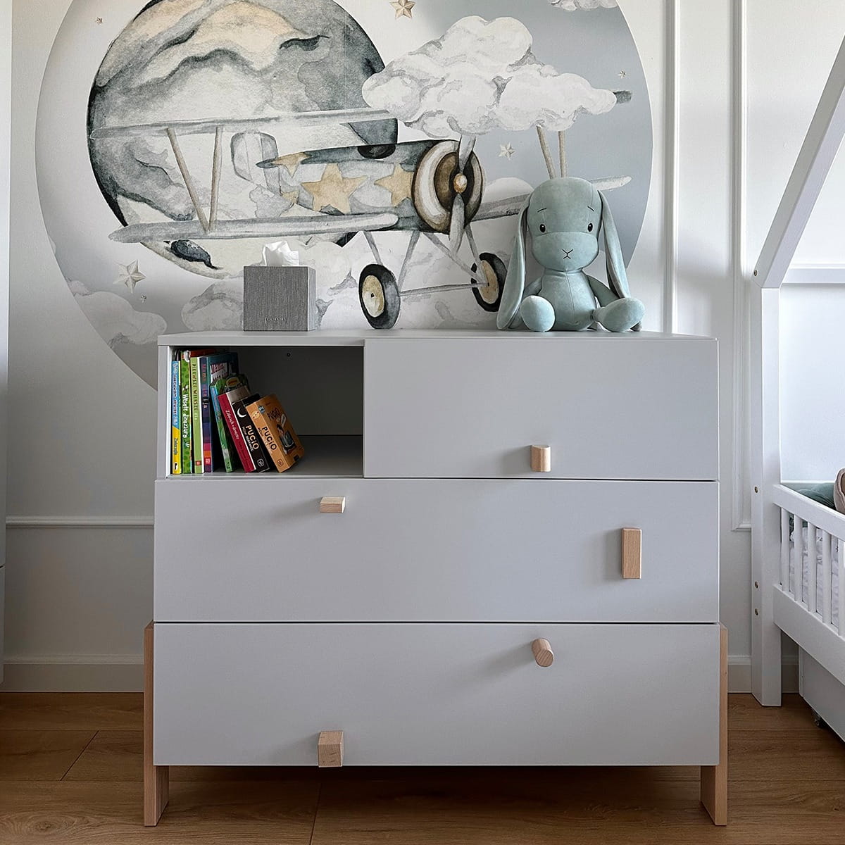 Pinio Cube 3-Drawer Chest