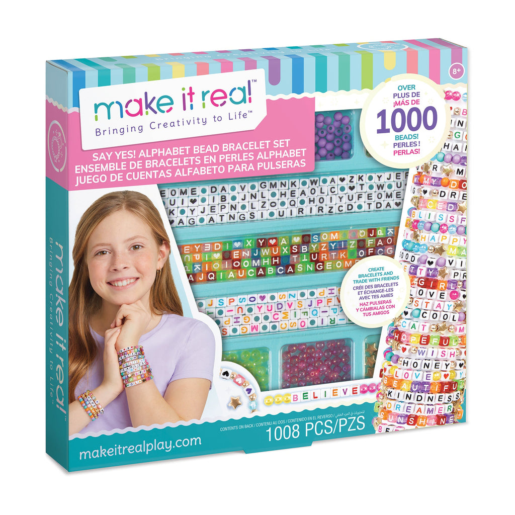 Make It Real Say Yes Alphabets Set