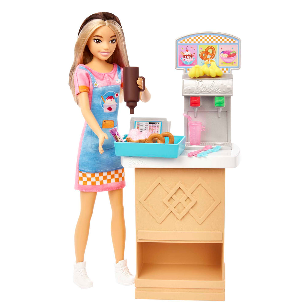 Barbie Skipper Doll And Snack Bar Playset