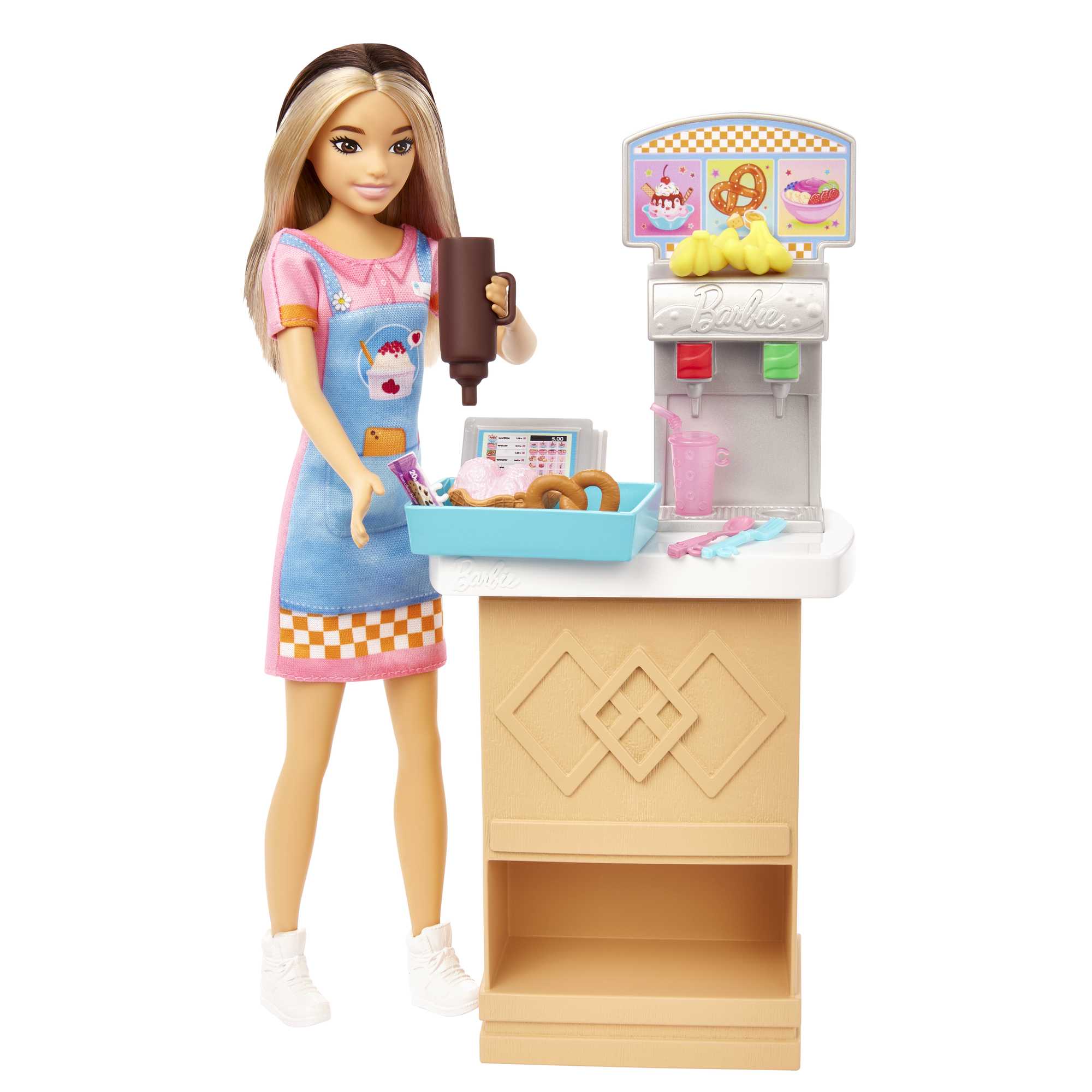 Barbie Skipper Doll And Snack Bar Playset
