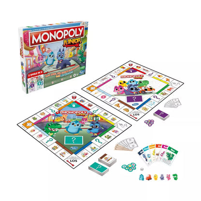 Hasbro - Monopoly Junior 2 games in 1