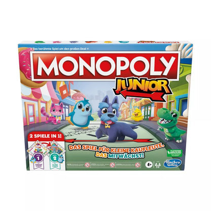 Hasbro - Monopoly Junior 2 games in 1