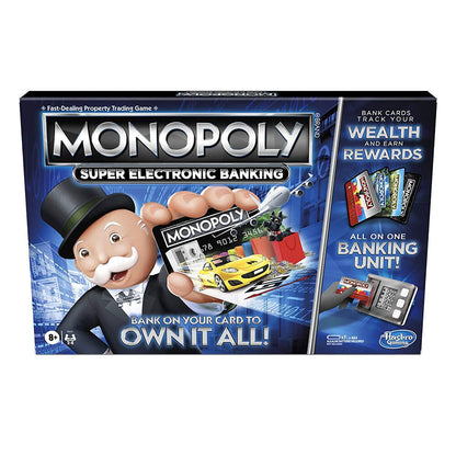 Hasbro - Monopoly Super Electronic Banking Board Game