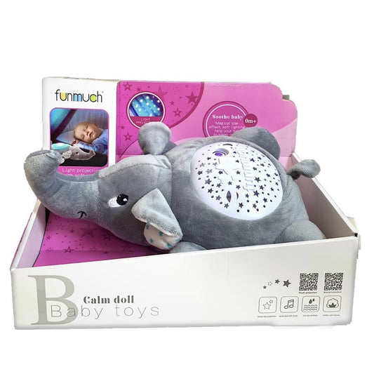 Funmuch- 2in1 Elephant Projector Toy
