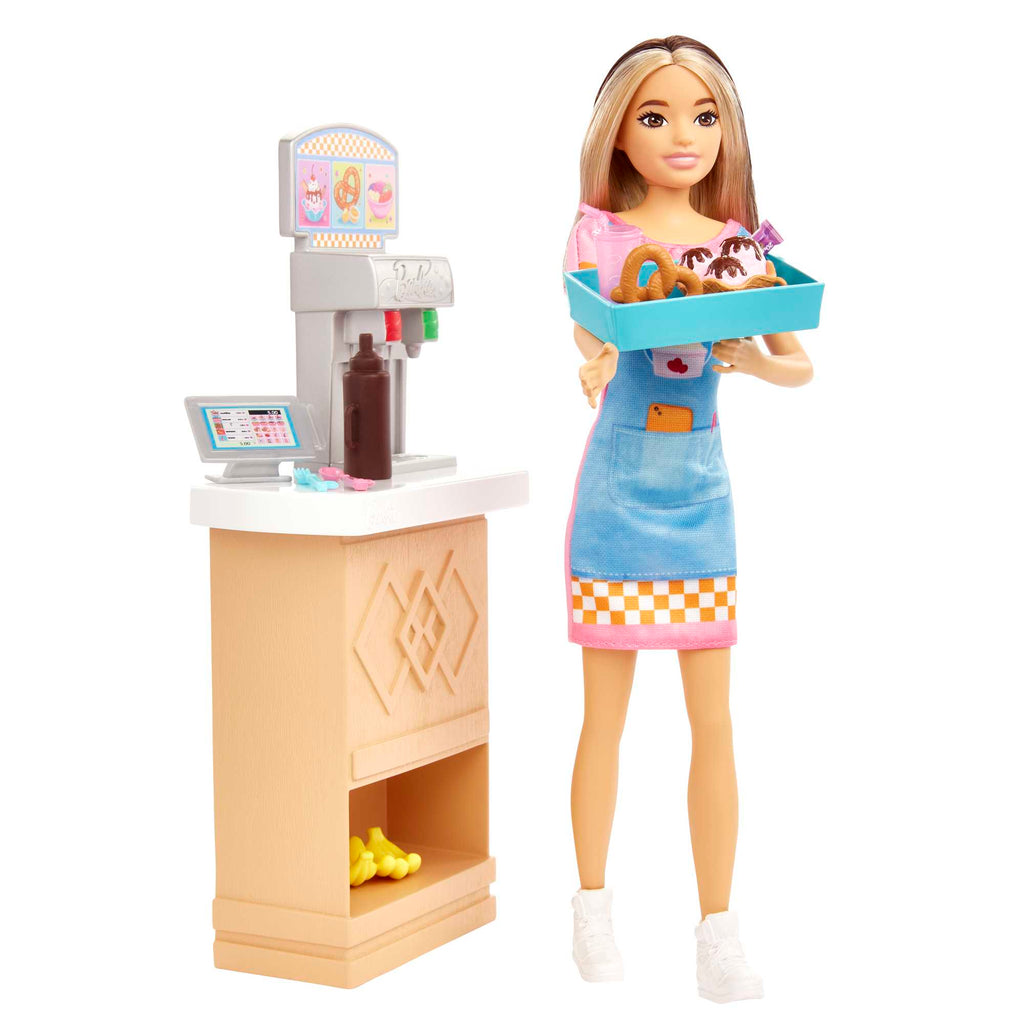 Barbie Skipper Doll And Snack Bar Playset