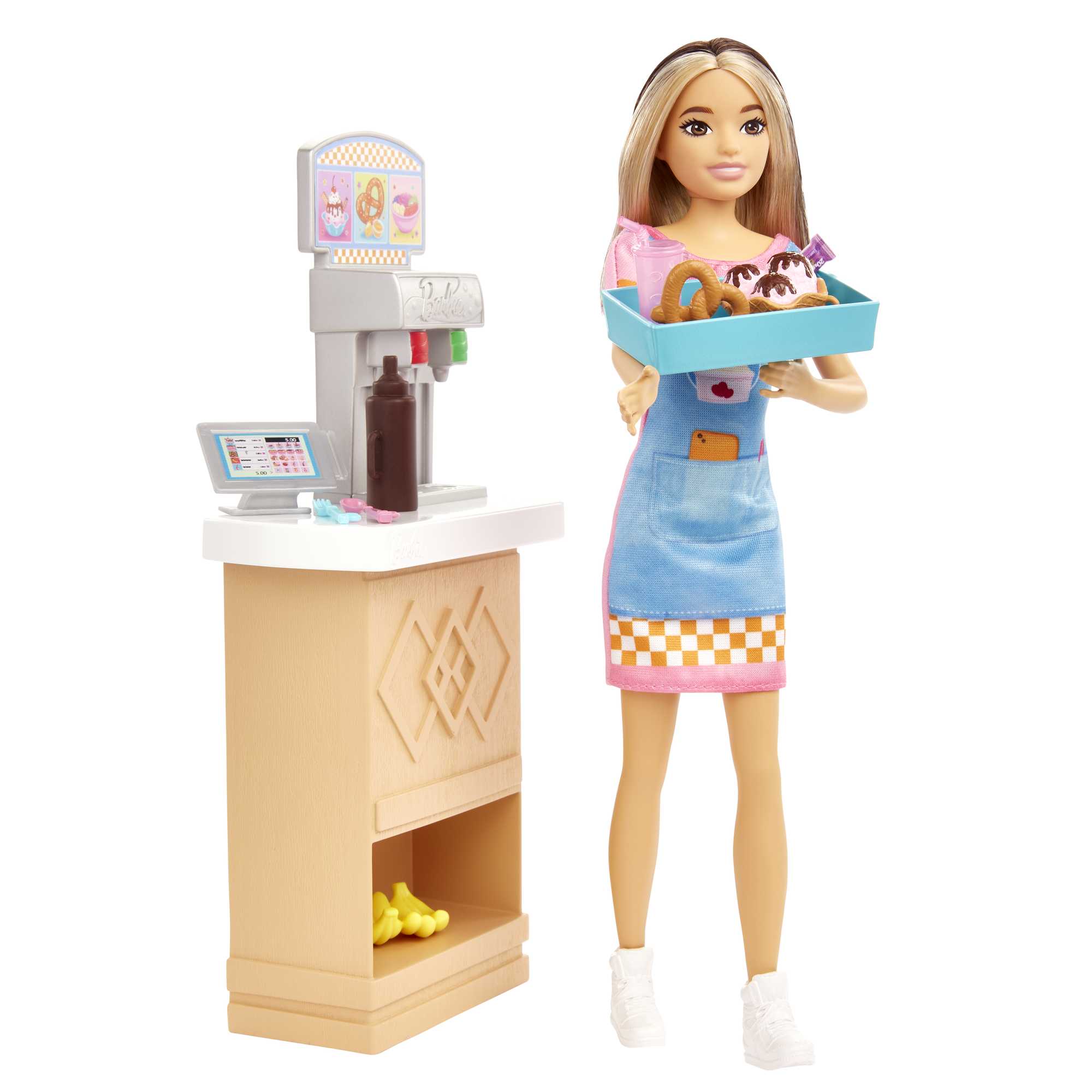 Barbie Skipper Doll And Snack Bar Playset