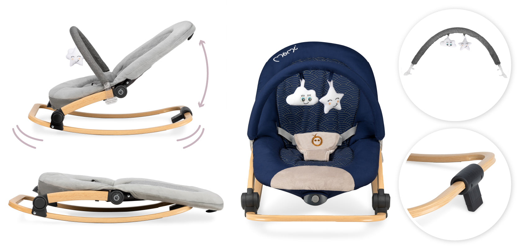 MoMi Lumiwood Bouncer
