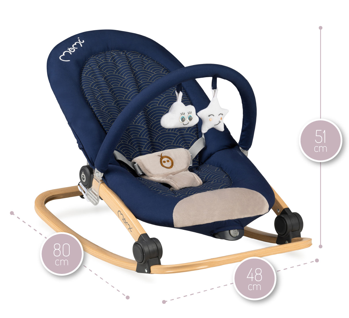 MoMi Lumiwood Bouncer