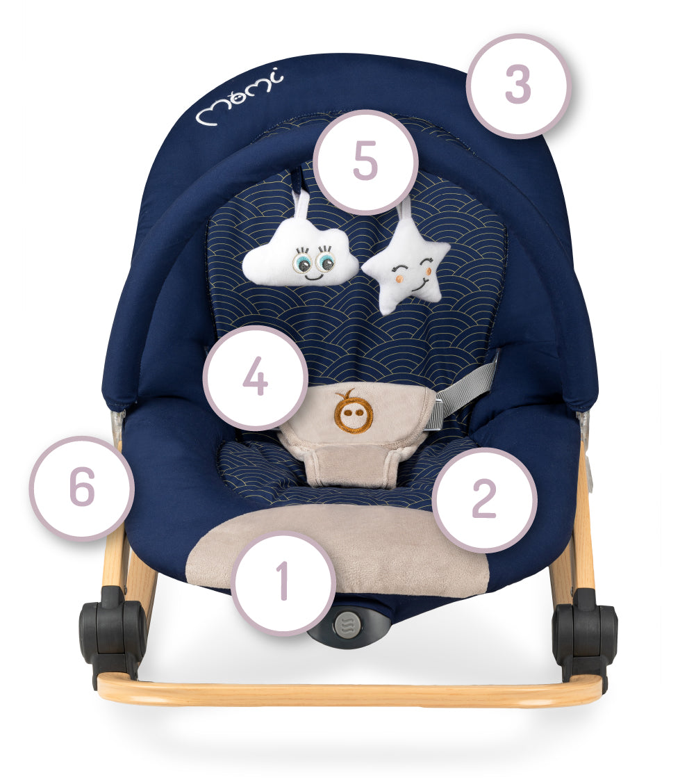 MoMi Lumiwood Bouncer