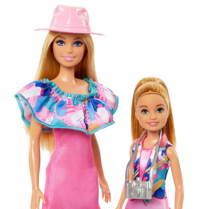 Barbie - Barbie & Stacie Sister Doll Set With 2 Pet Dogs