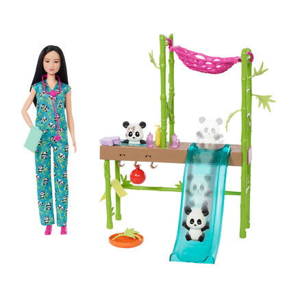 Barbie - Panda Care And Rescue Playset