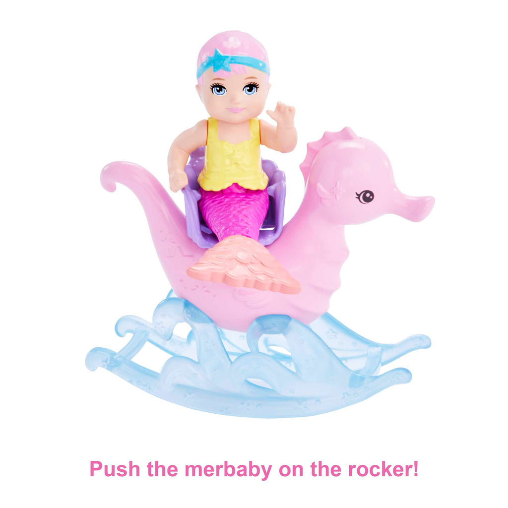 Barbie - Mermaid Doll, Nurturing Playset