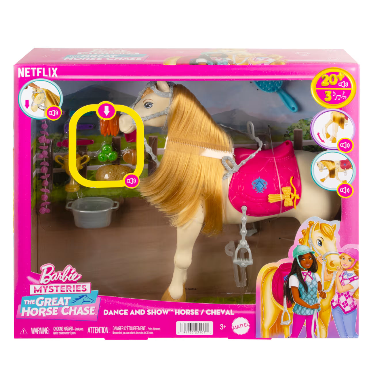 Barbie dance and show horse