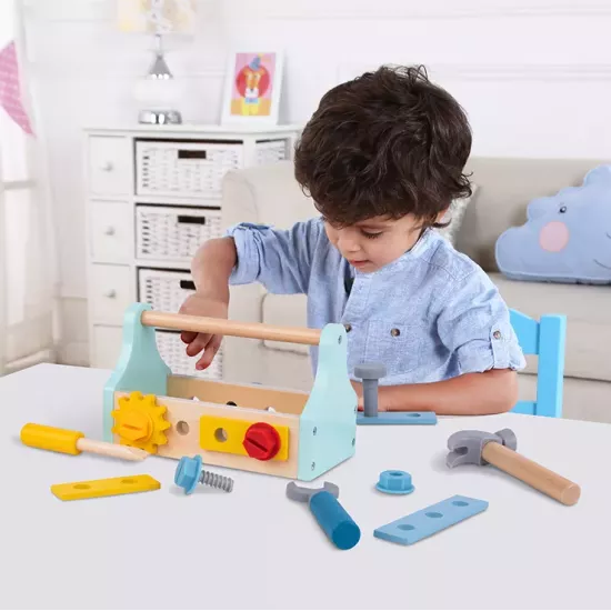 Tooky toy - Children's tools in a portable box