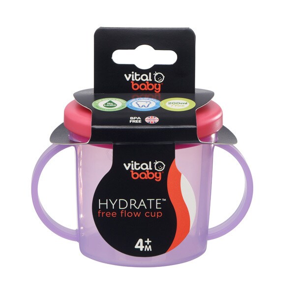 Vital Baby - vital baby hydrate free flow cup - natural