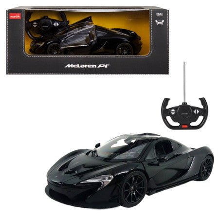 Rastar - 1:14 Mclaren P1 GTR Open Door By Console Black