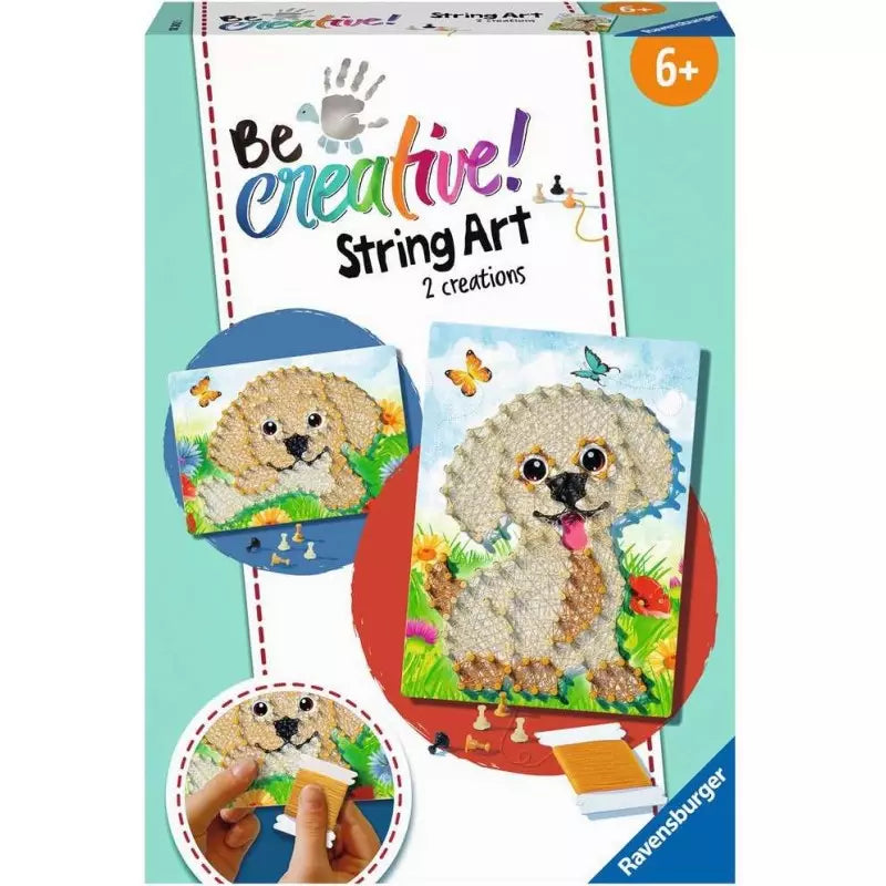 Ravensburger - Be Creative String Art Dogs