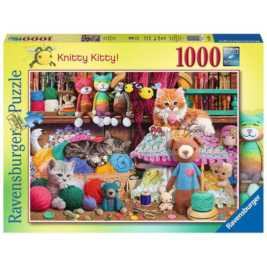 Ravensburger - Knitty kitty ! 1000 pieces puzzle