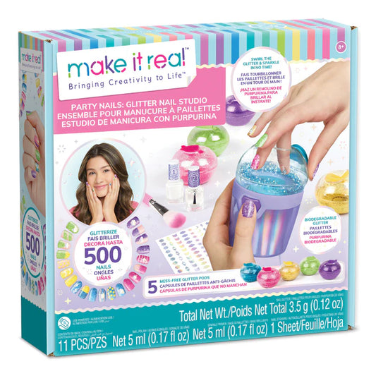 Make It Real - Party Nails Glitter Design Set