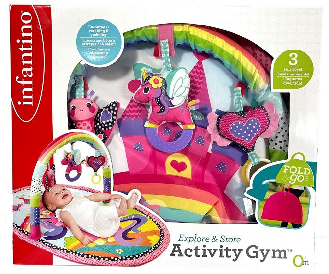 Infantino - Explore & Store Activity Gym Playmat