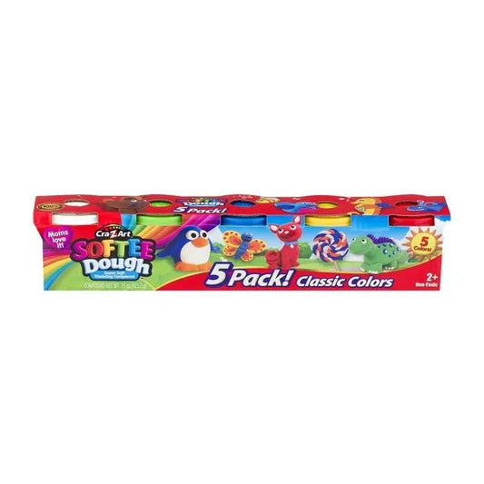 Cra - Z - Art - plasticine 5 Pack