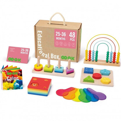 Tooky toy - Educational Box for Children with 6in1