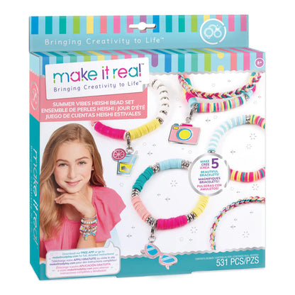 Make It Real - Summer Vibes Heishi Bead Set