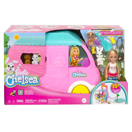 Barbie - Chelsea 2-In-1 Camper Playset