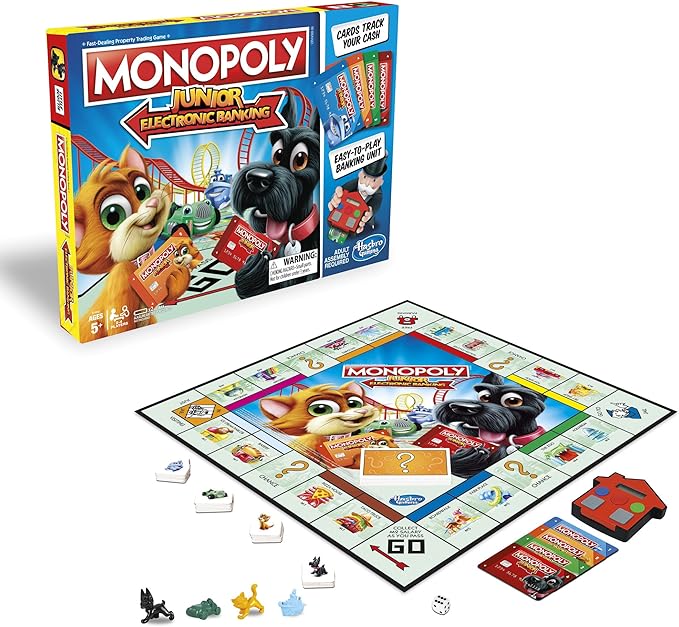 Hasbro - Monopoly Junior Electronic Bank