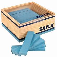 Kapla - 40 Square Light Blue