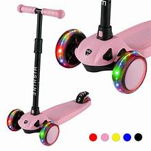 Kick'n'Roll - Kid Scooter Pink(Flash Light Wheel)