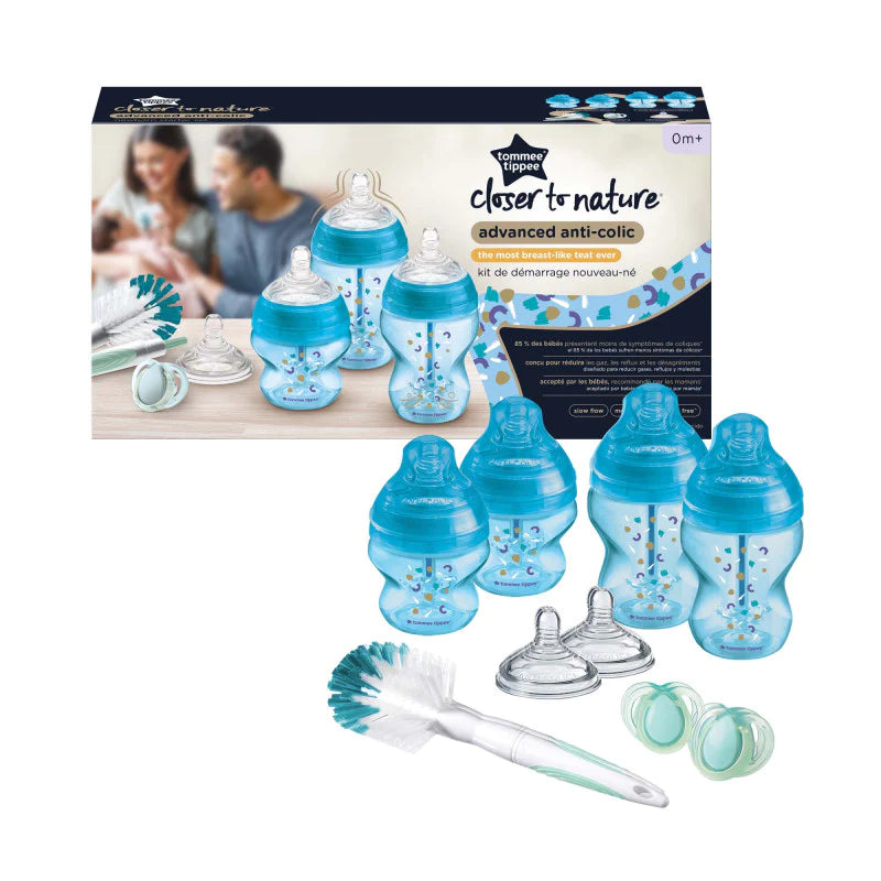 Tommee Tippee -  Closer to Nature, PPSU Kit Anticólico Purple