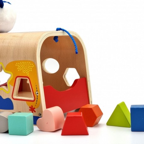 Tooky toy - Cow Shape Sorter