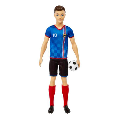 Barbie - Ken Soccer Doll, Cropped Hair