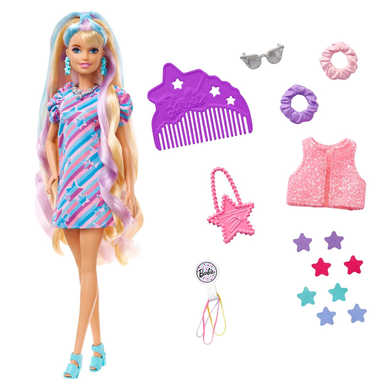 Barbie - Totally Hair Doll, Butterfly-Themed