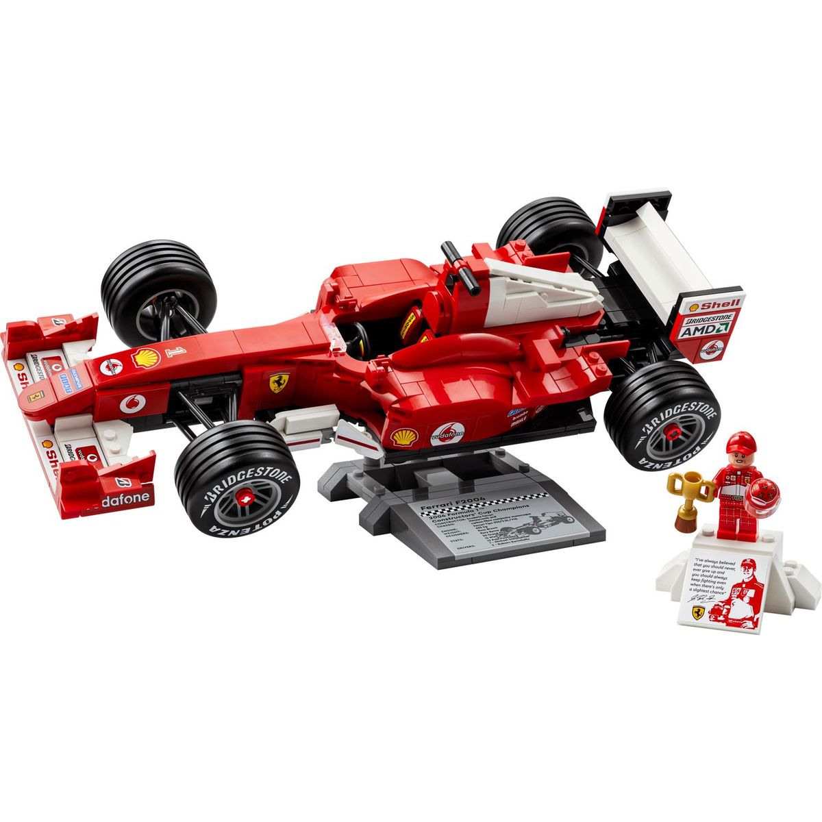 Lego Ferrari F2004 & Michael Schumacher