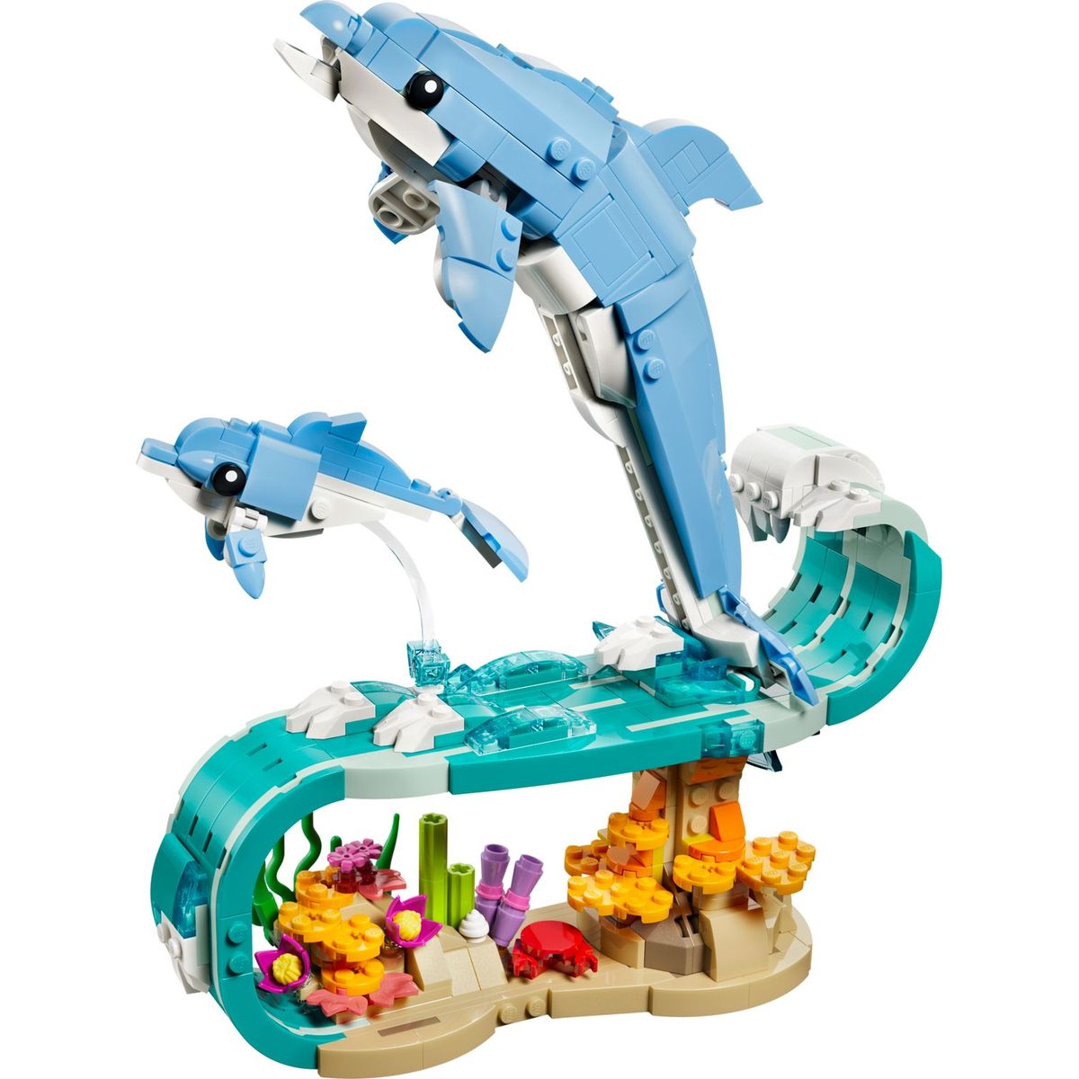 Lego Sea Animals: Beautiful Dolphins