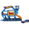 Hot Wheels City Turbo Jet Car Wash Play Set