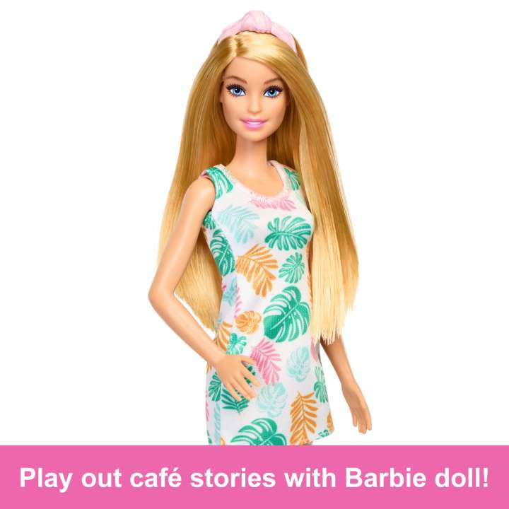 Barbie -  Cute ‘n’ Cozy Café Doll And Playset