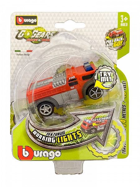 Bburago - Go Gears Emergency Vehicle with Light