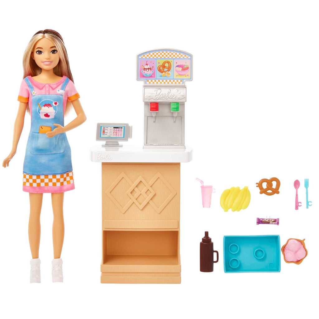 Barbie Skipper Doll And Snack Bar Playset