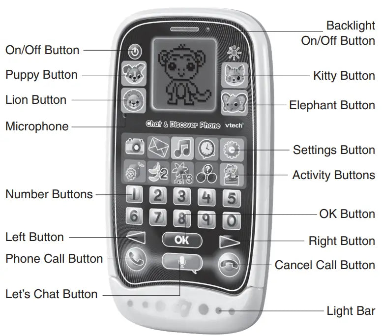 VTech - Chat & Discover Phone