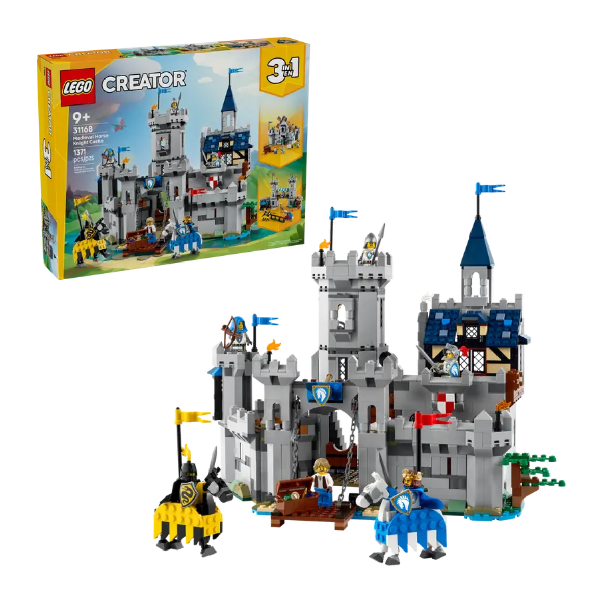 Lego Medieval Horse Knight Castle