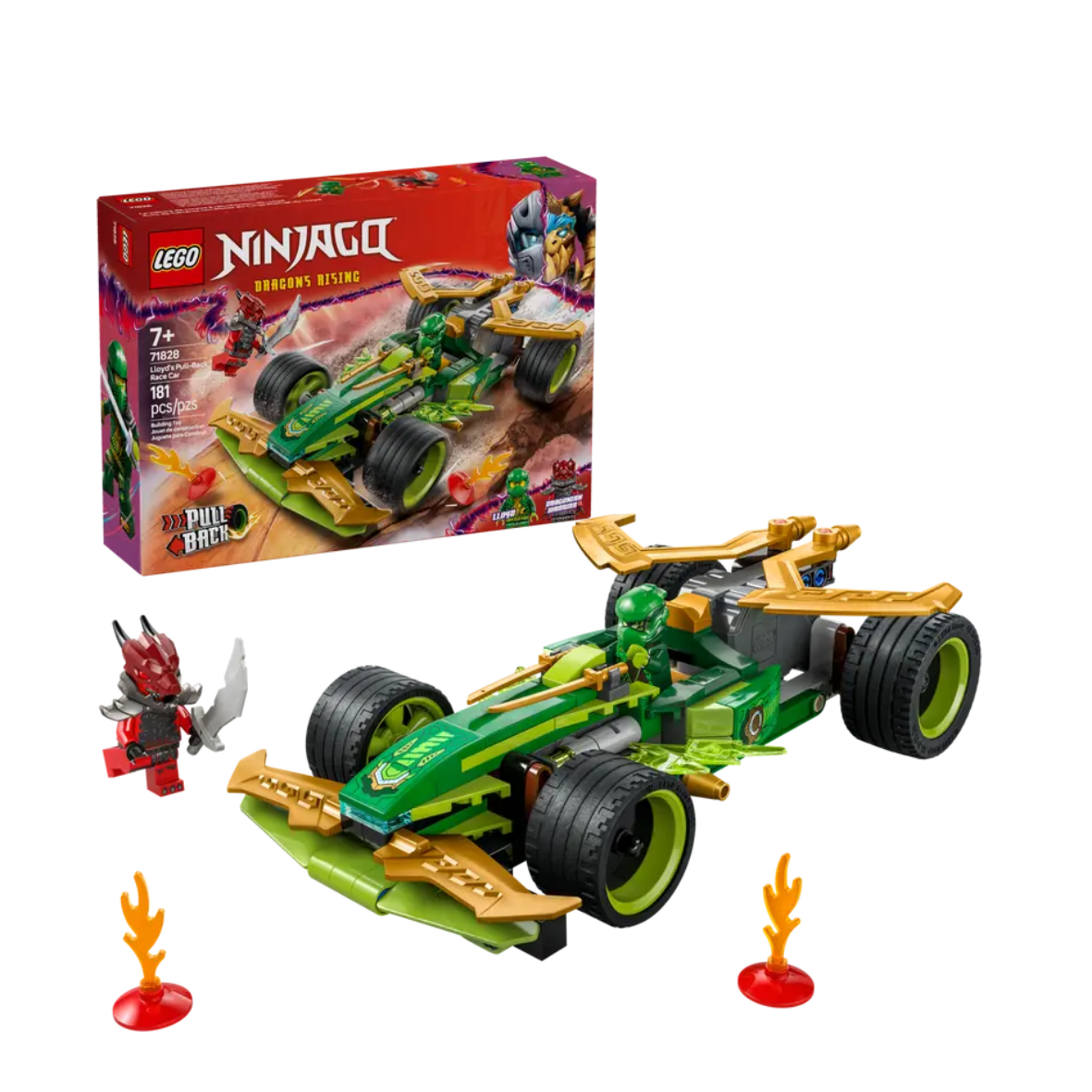 Lego Lloyd's Pull-Back Race Car