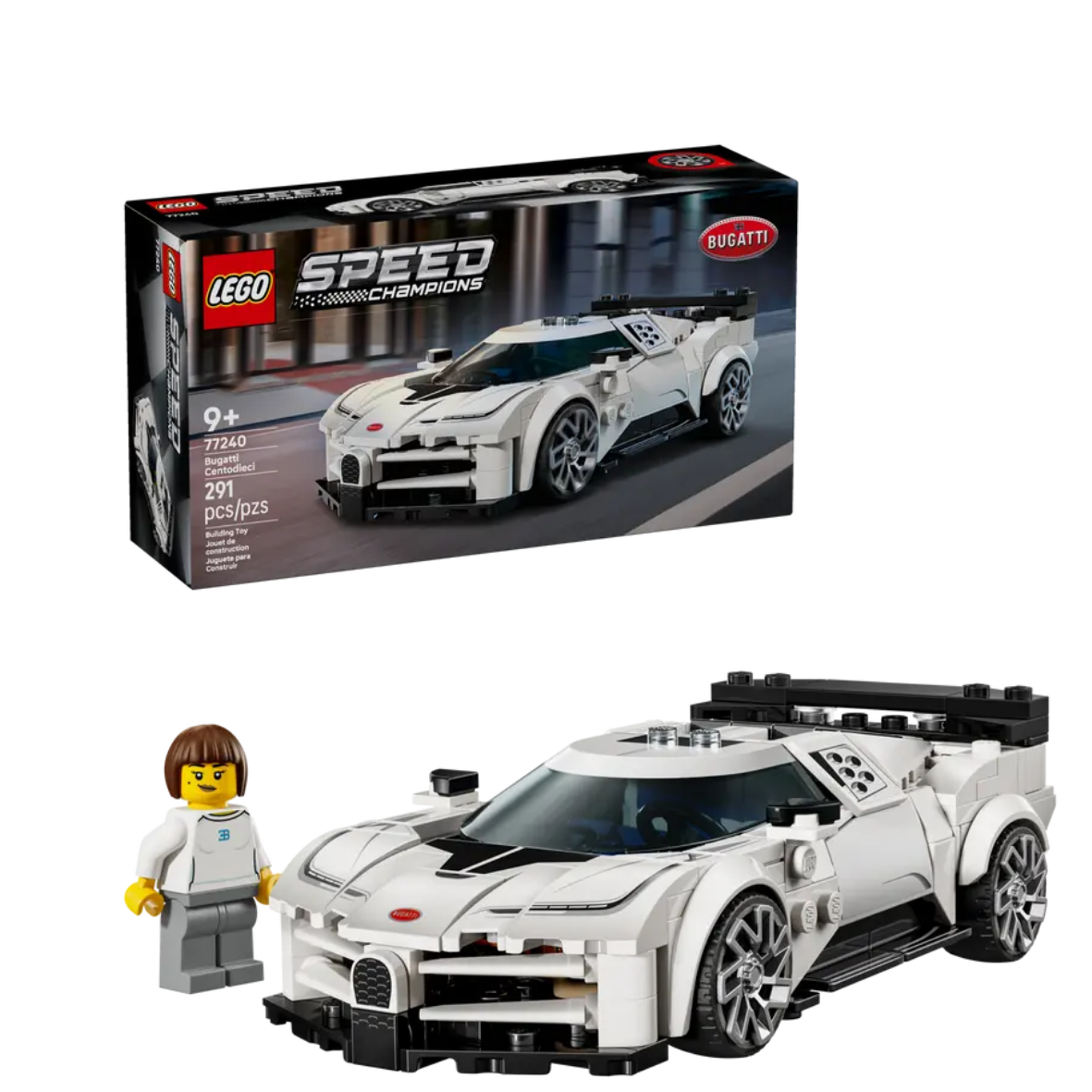 Lego Bugatti Centodieci Hyper Sports Car